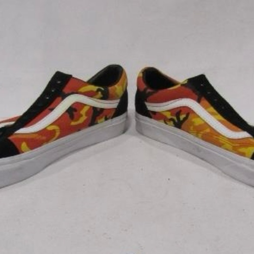 vans pop camo old skool - orange - Picture 6 of 8